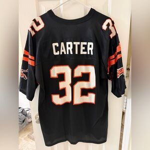 Logo Athletic: Rare Carter #32 Cincinnati Bengals with Tiger on Sleeves (Large)